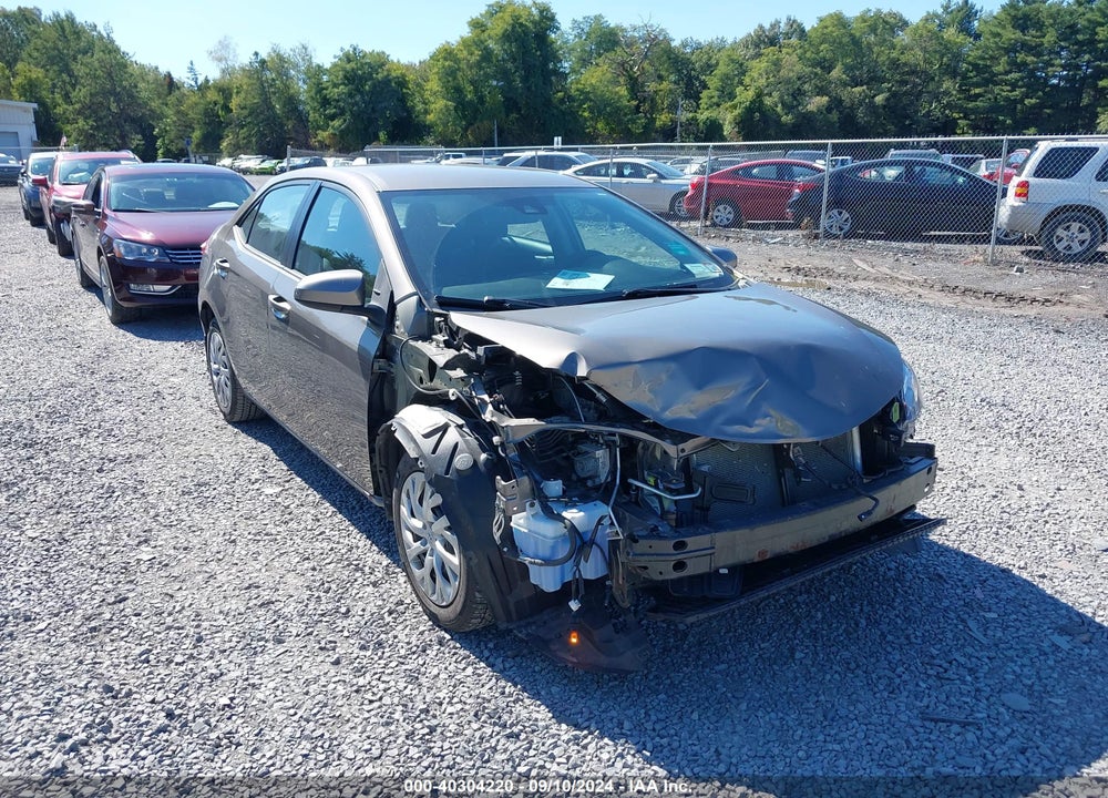 2017 TOYOTA COROLLA LE VIN: 2T1BURHE1HC891483