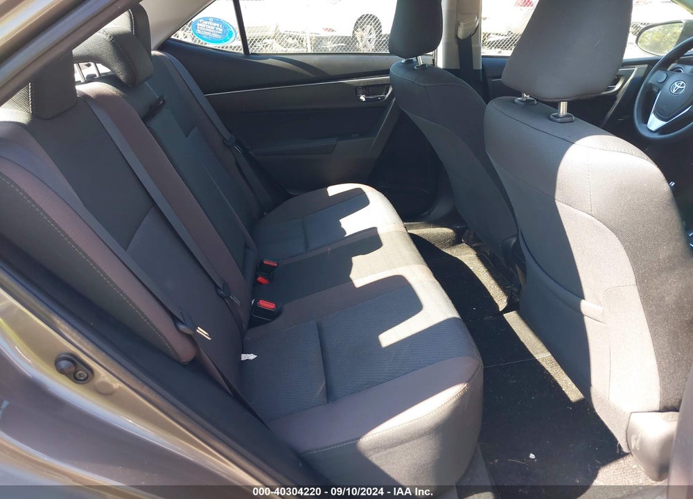 2017 TOYOTA COROLLA LE VIN: 2T1BURHE1HC891483