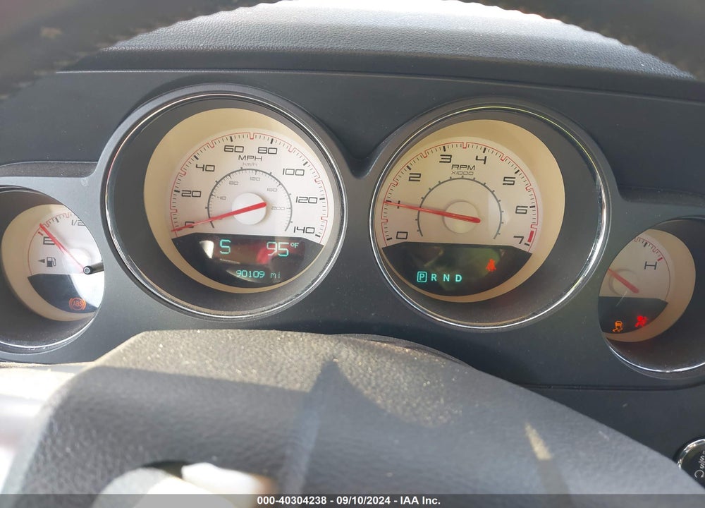 2012 DODGE CHALLENGER SXT VIN: 2C3CDYAG5CH259230