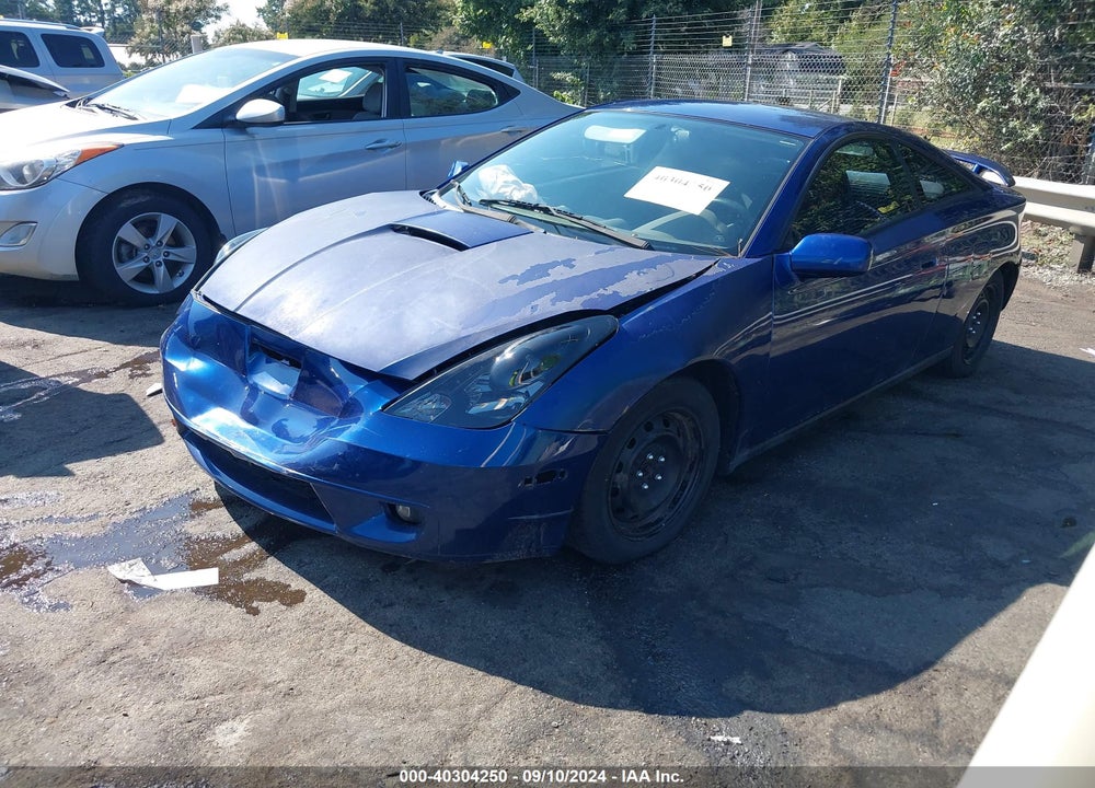 2000 TOYOTA CELICA GT VIN: JTDDR32T0Y0055012