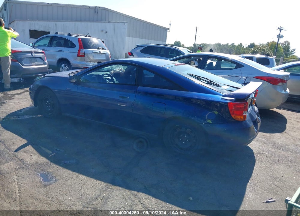 2000 TOYOTA CELICA GT VIN: JTDDR32T0Y0055012
