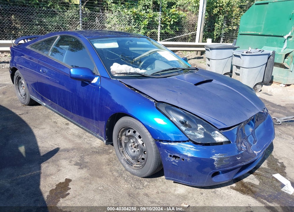 2000 TOYOTA CELICA GT VIN: JTDDR32T0Y0055012