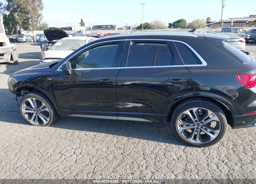 2021 AUDI Q3 PREMIUM 45 TFSI S LINE QUATTRO TIPTRONIC VIN: WA1DECF39M1032851