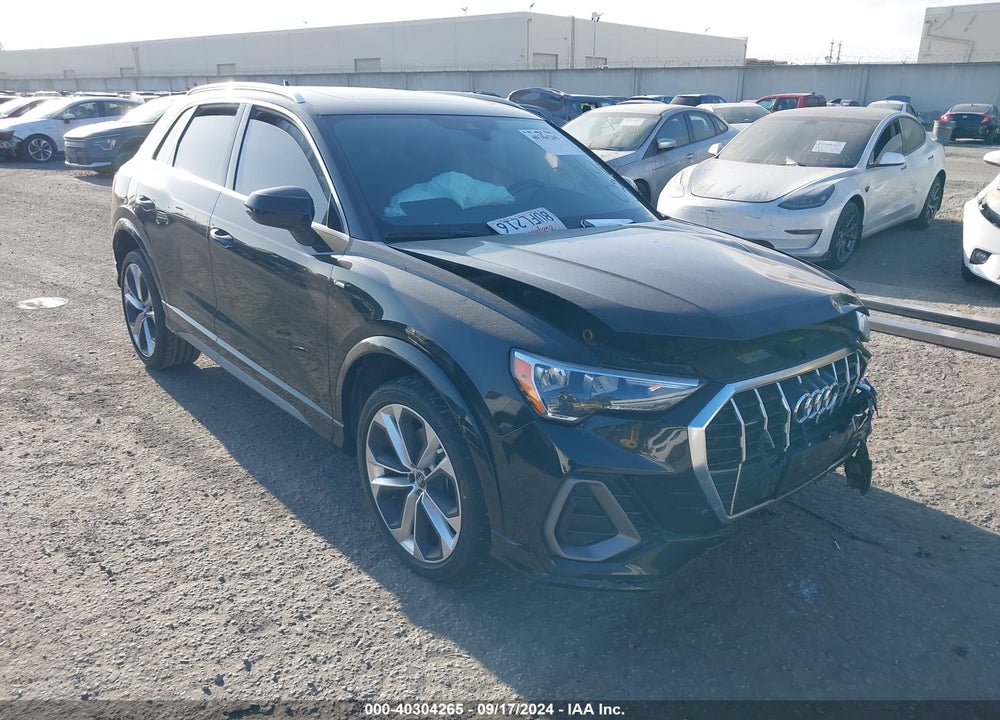 2021 AUDI Q3 PREMIUM 45 TFSI S LINE QUATTRO TIPTRONIC VIN: WA1DECF39M1032851