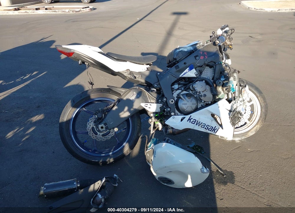 2021 KAWASAKI ZX636 K VIN: JKBZXJH1XMA008747