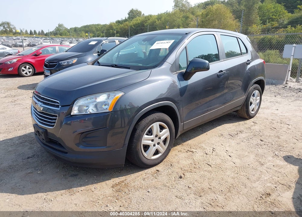 2016 CHEVROLET TRAX VIN: 3GNCJKSBXGL249382