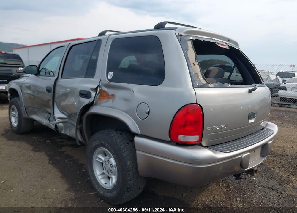 2000 DODGE DURANGO VIN: 1B4HS28NXYF230742
