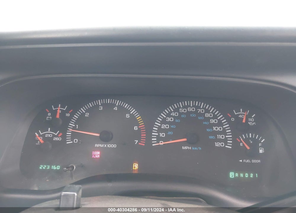 2000 DODGE DURANGO VIN: 1B4HS28NXYF230742