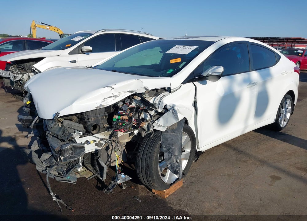 2013 HYUNDAI ELANTRA LIMITED VIN: 5NPDH4AEXDH391131