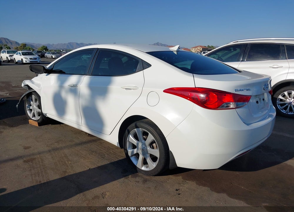 2013 HYUNDAI ELANTRA LIMITED VIN: 5NPDH4AEXDH391131