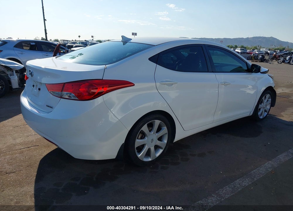 2013 HYUNDAI ELANTRA LIMITED VIN: 5NPDH4AEXDH391131