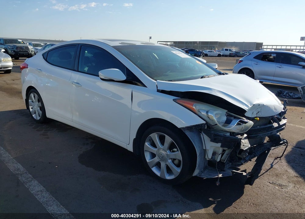 2013 HYUNDAI ELANTRA LIMITED VIN: 5NPDH4AEXDH391131