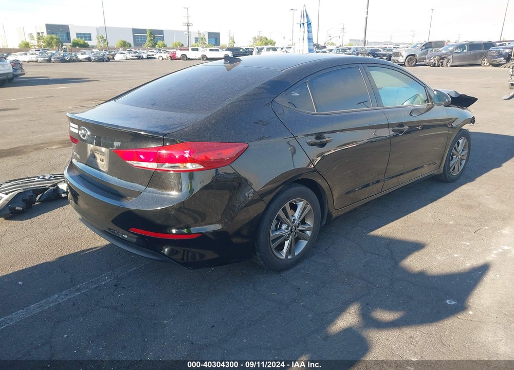 2018 HYUNDAI ELANTRA SEL VIN: 5NPD84LFXJH293511