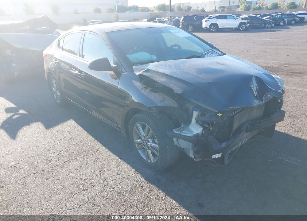 2018 HYUNDAI ELANTRA SEL VIN: 5NPD84LFXJH293511