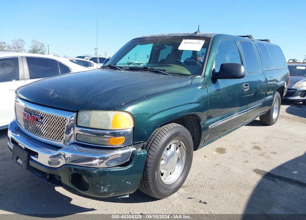 2003 GMC SIERRA 1500 SLT VIN: 2GTEC19T831372324