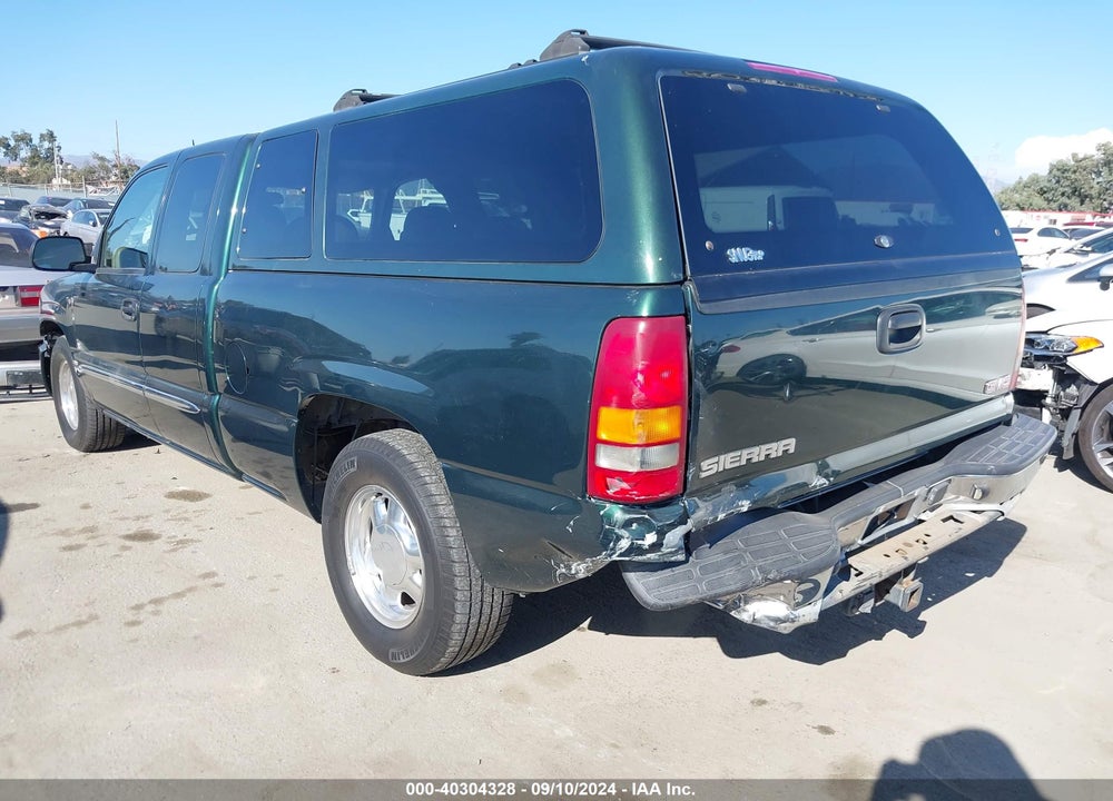 2003 GMC SIERRA 1500 SLT VIN: 2GTEC19T831372324