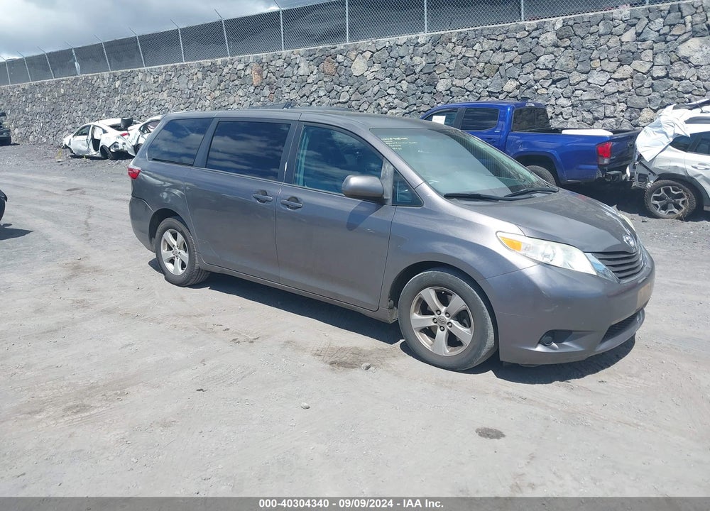 2016 TOYOTA SIENNA LE 7 PASSENGER VIN: 5TDKK3DC6GS734688