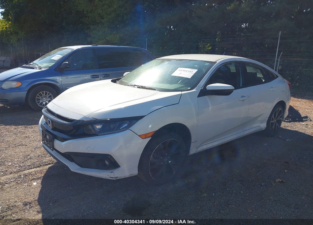 2021 HONDA CIVIC SPORT VIN: 19XFC2F87ME202972
