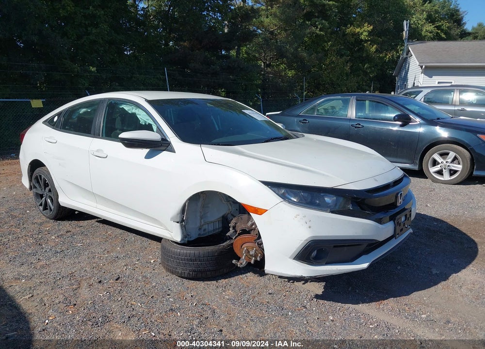 2021 HONDA CIVIC SPORT VIN: 19XFC2F87ME202972