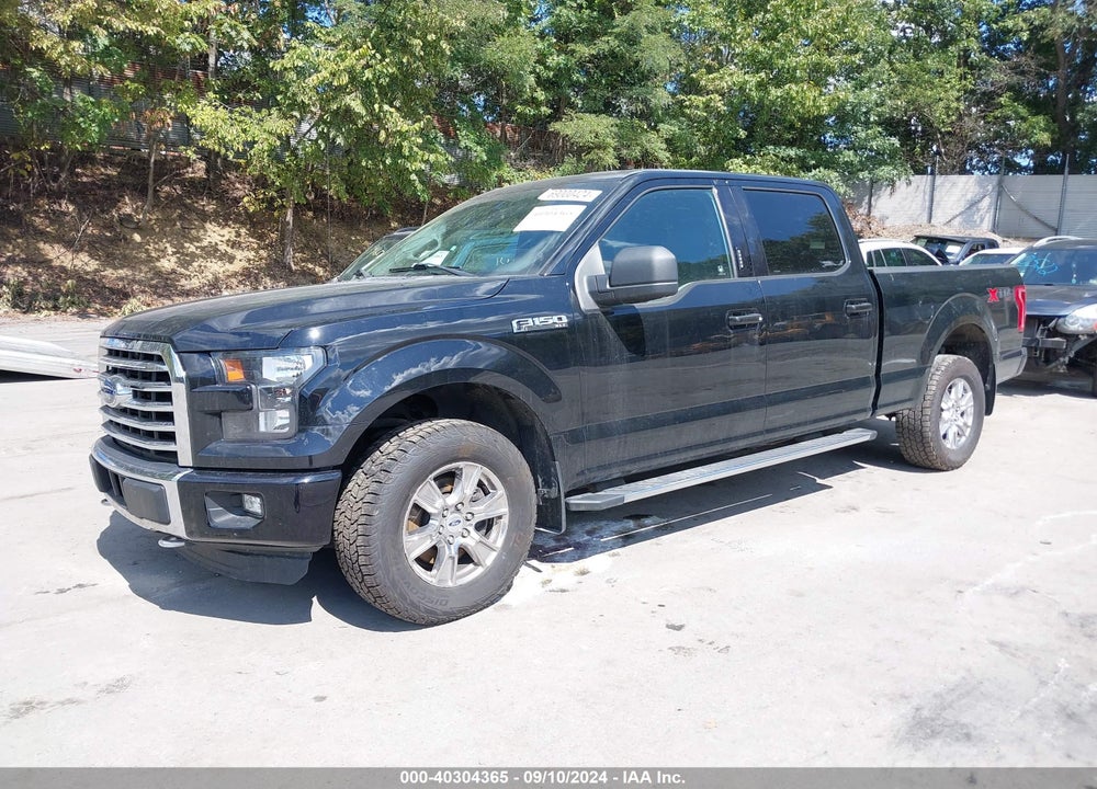 2016 FORD F-150 XLT VIN: 1FTFW1EF9GFC20188