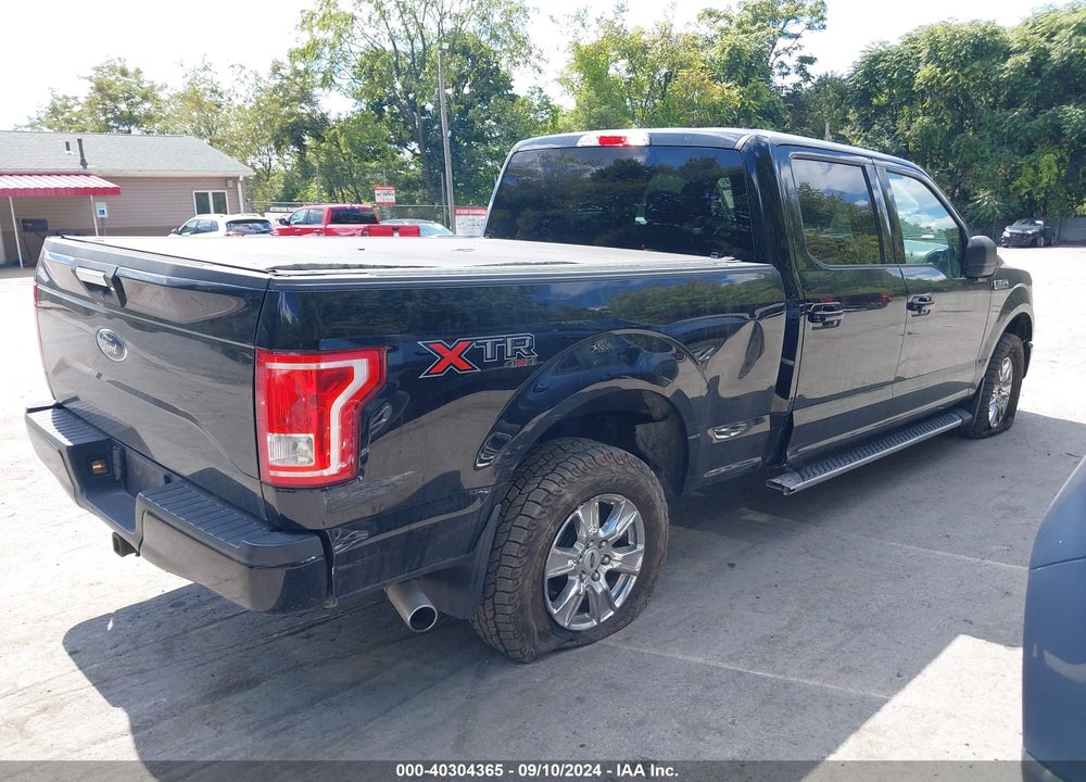 2016 FORD F-150 XLT VIN: 1FTFW1EF9GFC20188