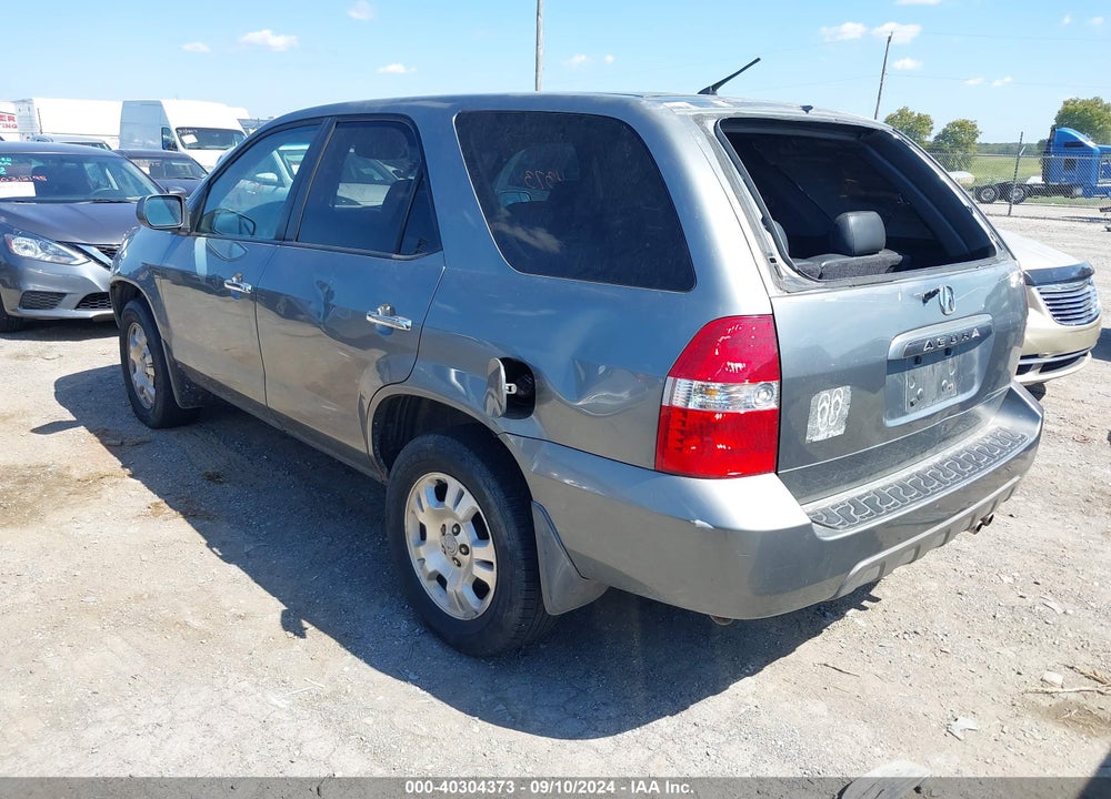 2001 ACURA MDX VIN: 2HNYD182X1H527330