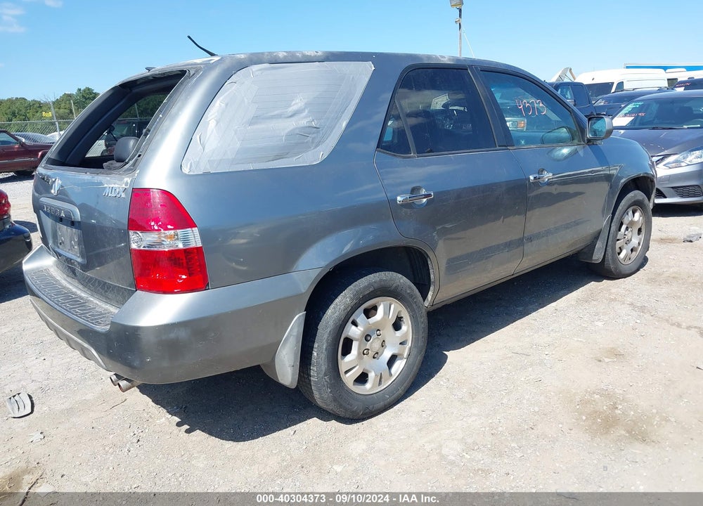 2001 ACURA MDX VIN: 2HNYD182X1H527330