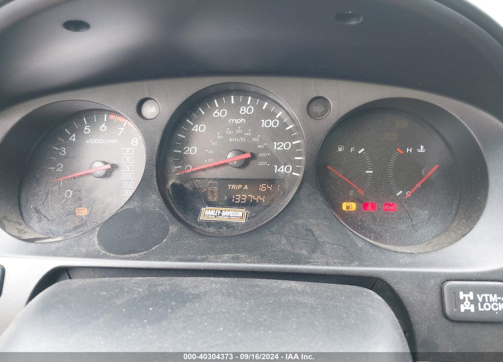 2001 ACURA MDX VIN: 2HNYD182X1H527330