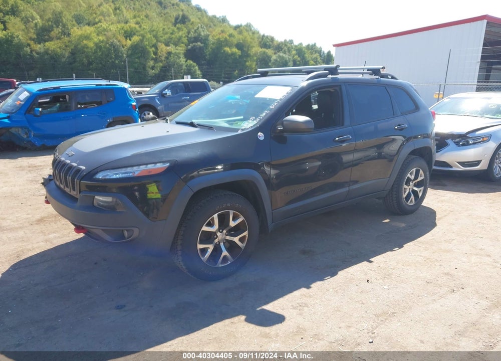 2016 JEEP CHEROKEE TRAILHAWK VIN: 1C4PJMBS1GW254633