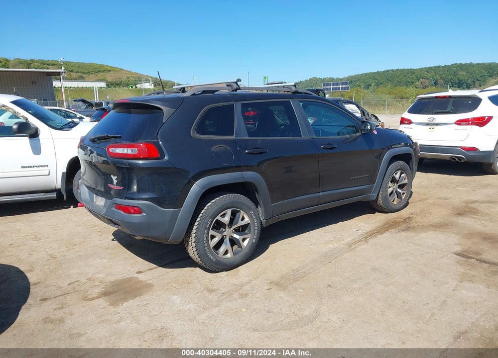 2016 JEEP CHEROKEE TRAILHAWK VIN: 1C4PJMBS1GW254633