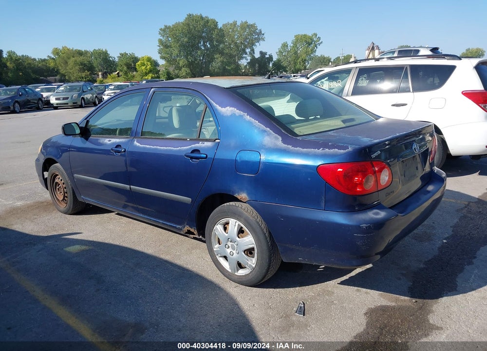 2005 TOYOTA COROLLA CE VIN: 1NXBR32E75Z507448
