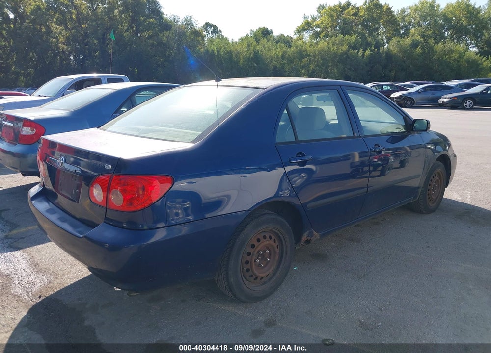2005 TOYOTA COROLLA CE VIN: 1NXBR32E75Z507448