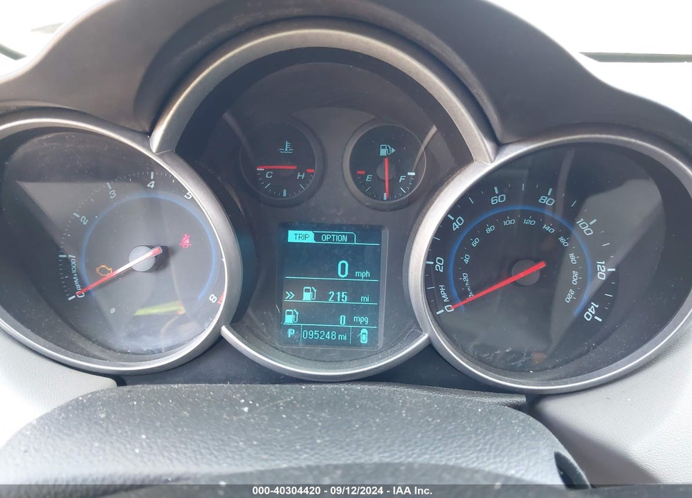 2013 CHEVROLET CRUZE LS AUTO VIN: 1G1PA5SGXD7252864