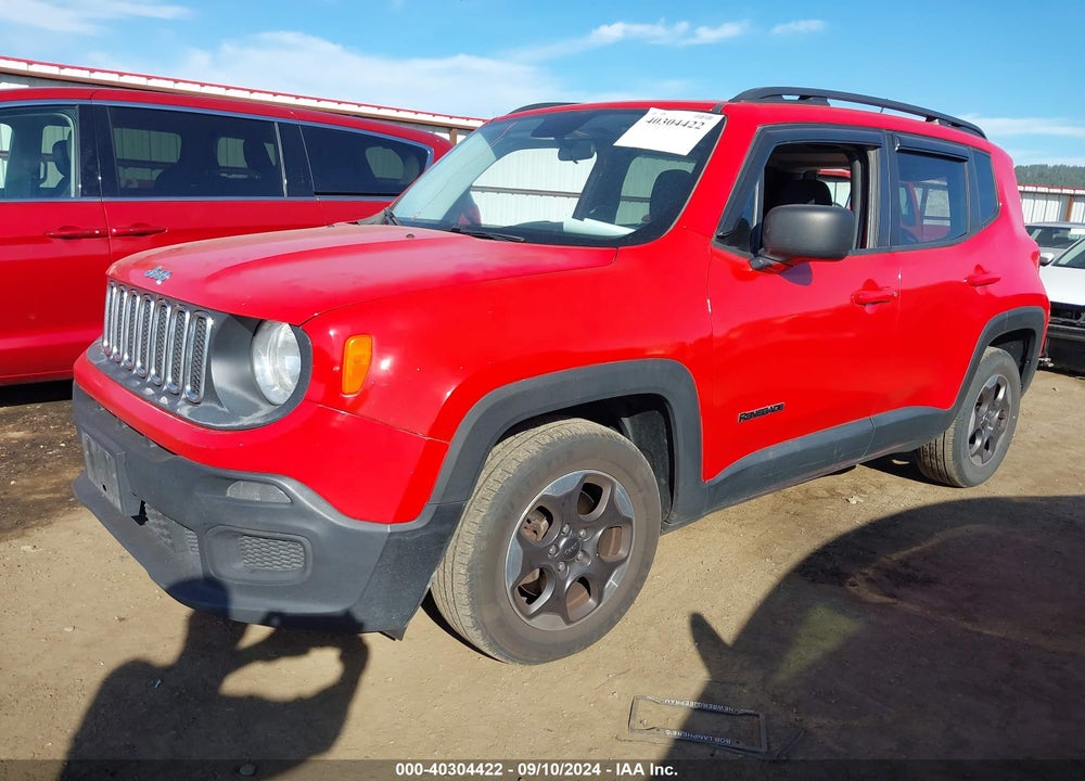 2017 JEEP RENEGADE SPORT FWD VIN: ZACCJAAB1HPE52559
