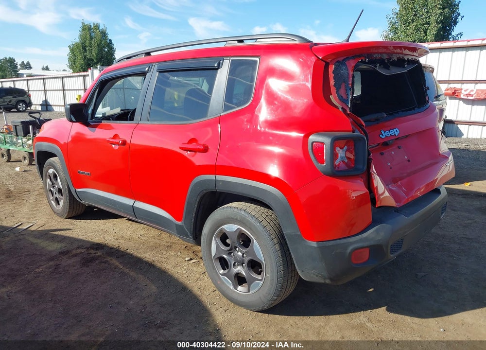 2017 JEEP RENEGADE SPORT FWD VIN: ZACCJAAB1HPE52559