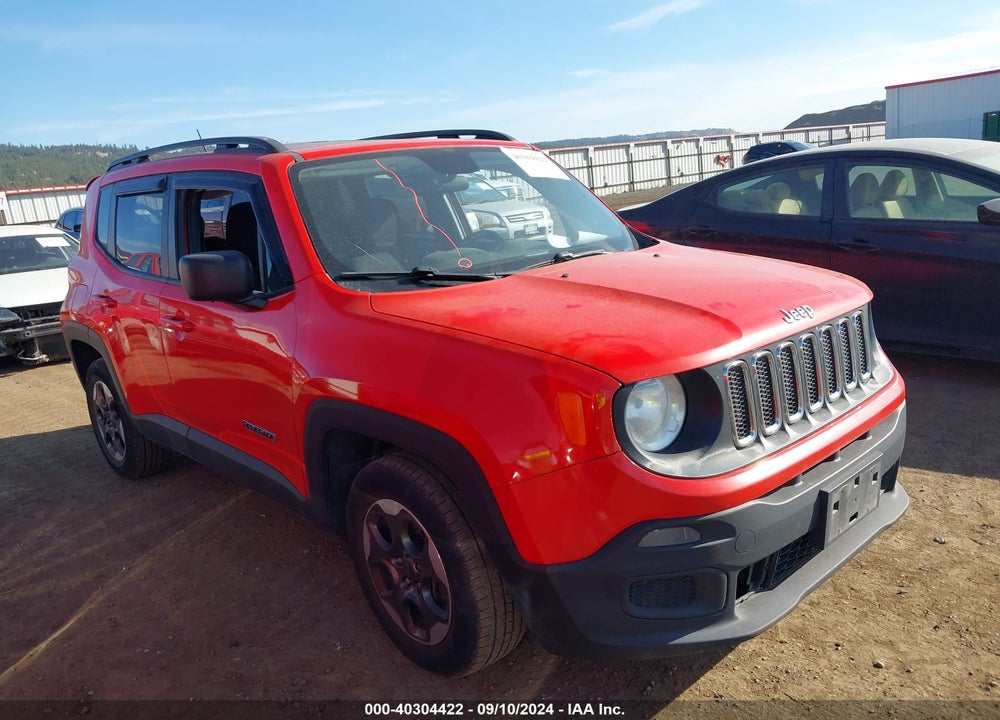 2017 JEEP RENEGADE SPORT FWD VIN: ZACCJAAB1HPE52559