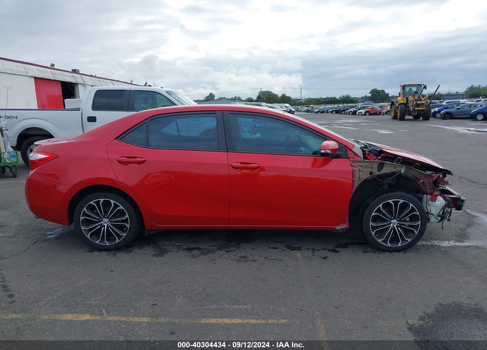 2015 TOYOTA COROLLA S PLUS VIN: 2T1BURHE5FC258398