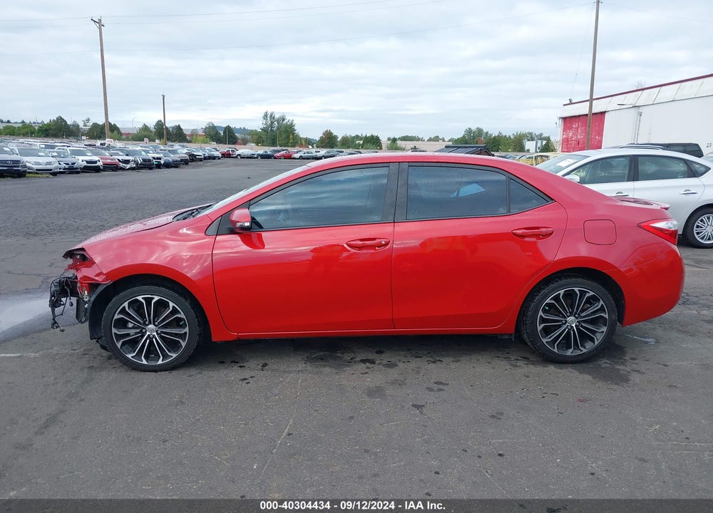2015 TOYOTA COROLLA S PLUS VIN: 2T1BURHE5FC258398