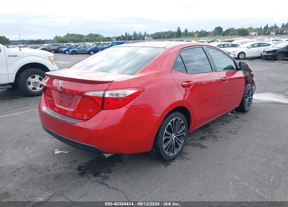 2015 TOYOTA COROLLA S PLUS VIN: 2T1BURHE5FC258398