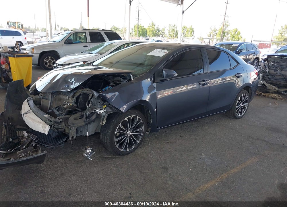 2015 TOYOTA COROLLA S PLUS VIN: 5YFBURHE8FP289273
