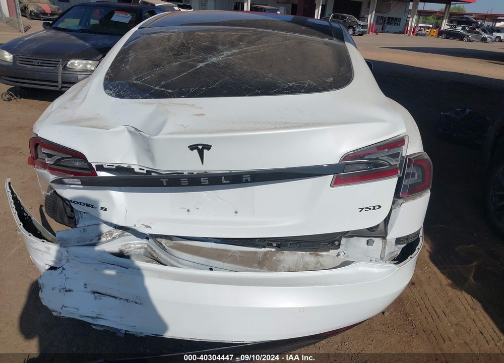 2018 TESLA MODEL S 100D/75D/P100D VIN: 5YJSA1E27JF249744