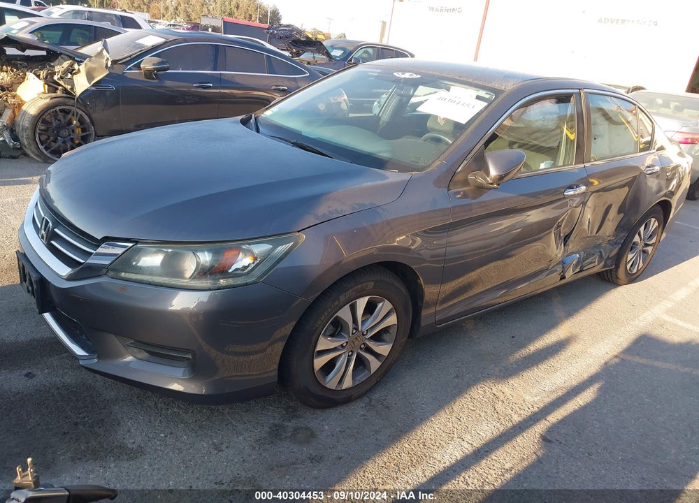 2015 HONDA ACCORD LX VIN: 1HGCR2F33FA104888