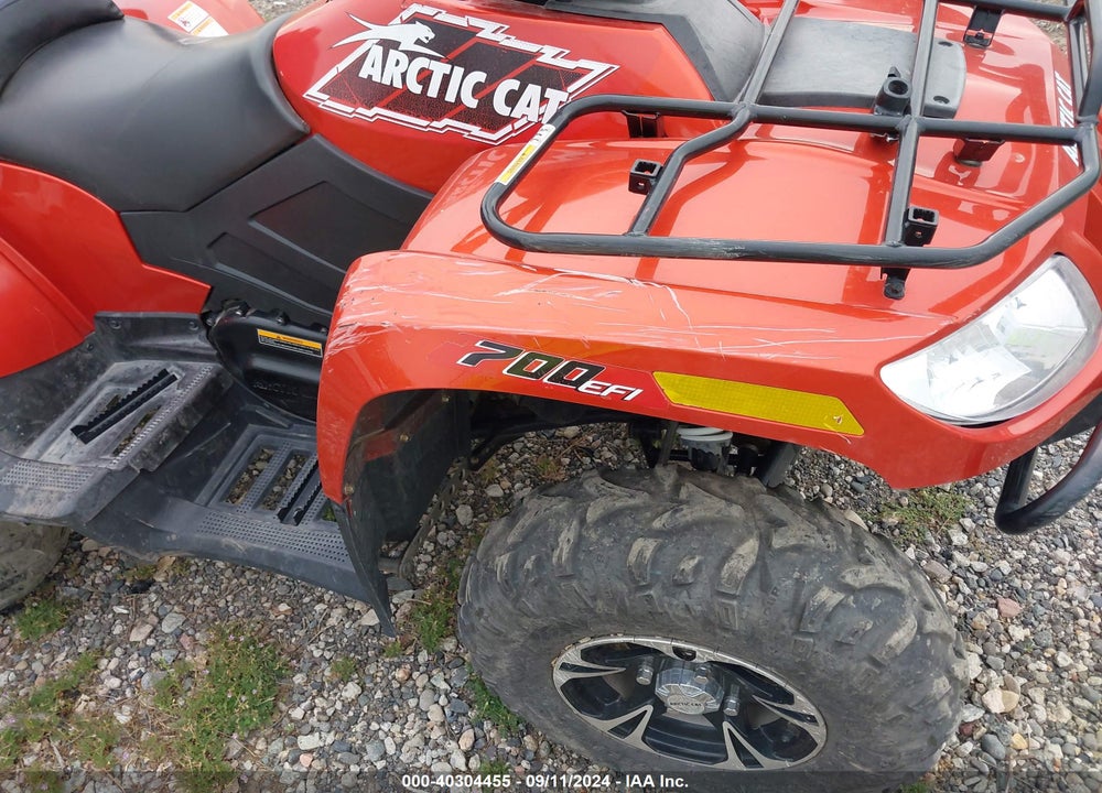 2015 ARCTIC CAT A2015TGT1PUSU VIN: 4UF15ATV0FT202663