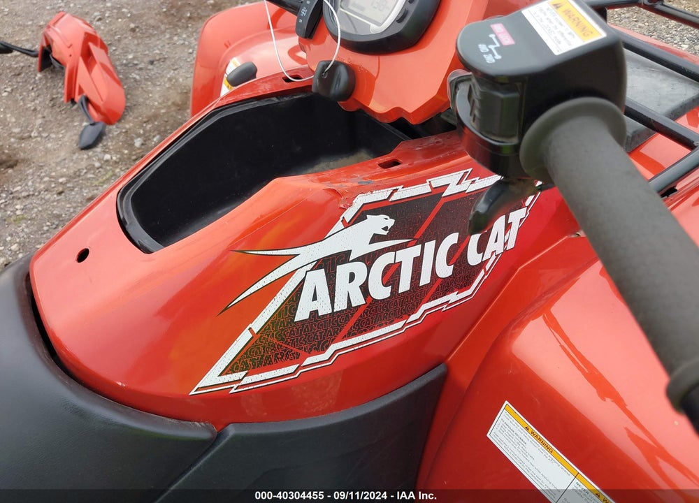 2015 ARCTIC CAT A2015TGT1PUSU VIN: 4UF15ATV0FT202663