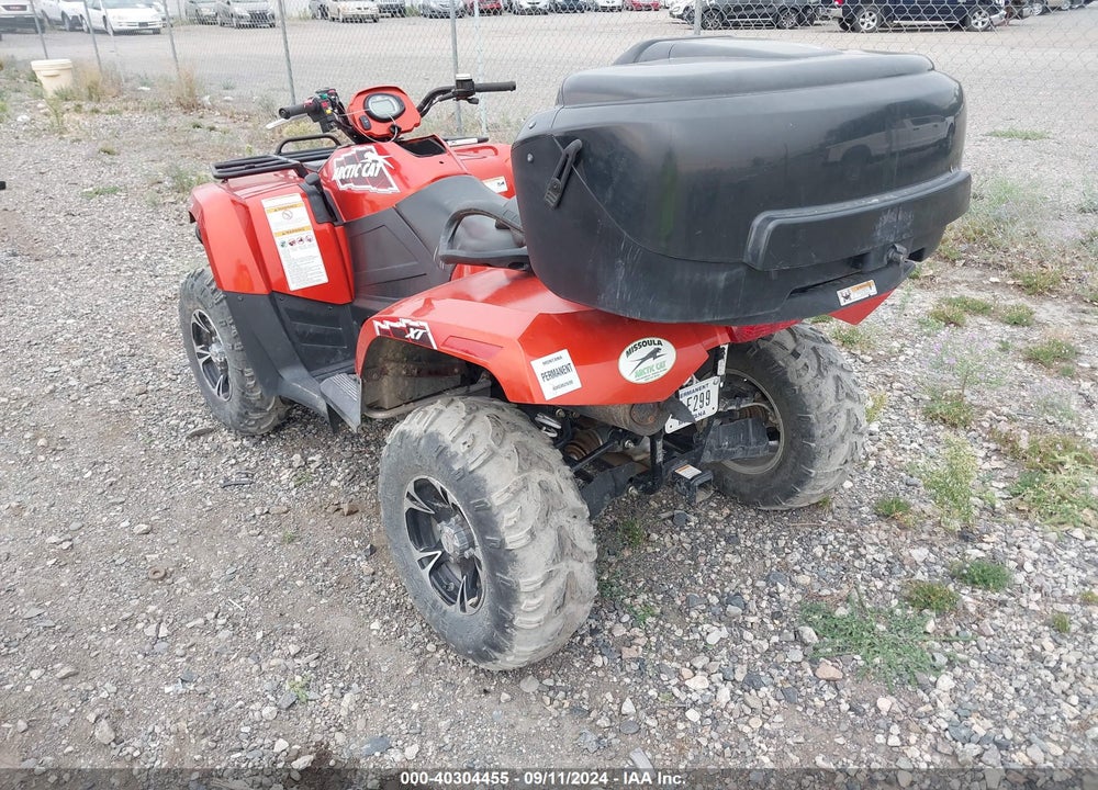2015 ARCTIC CAT A2015TGT1PUSU VIN: 4UF15ATV0FT202663