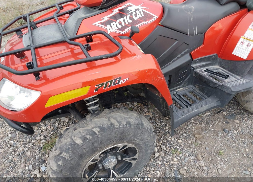 2015 ARCTIC CAT A2015TGT1PUSU VIN: 4UF15ATV0FT202663