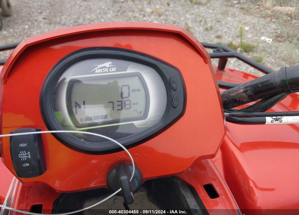 2015 ARCTIC CAT A2015TGT1PUSU VIN: 4UF15ATV0FT202663