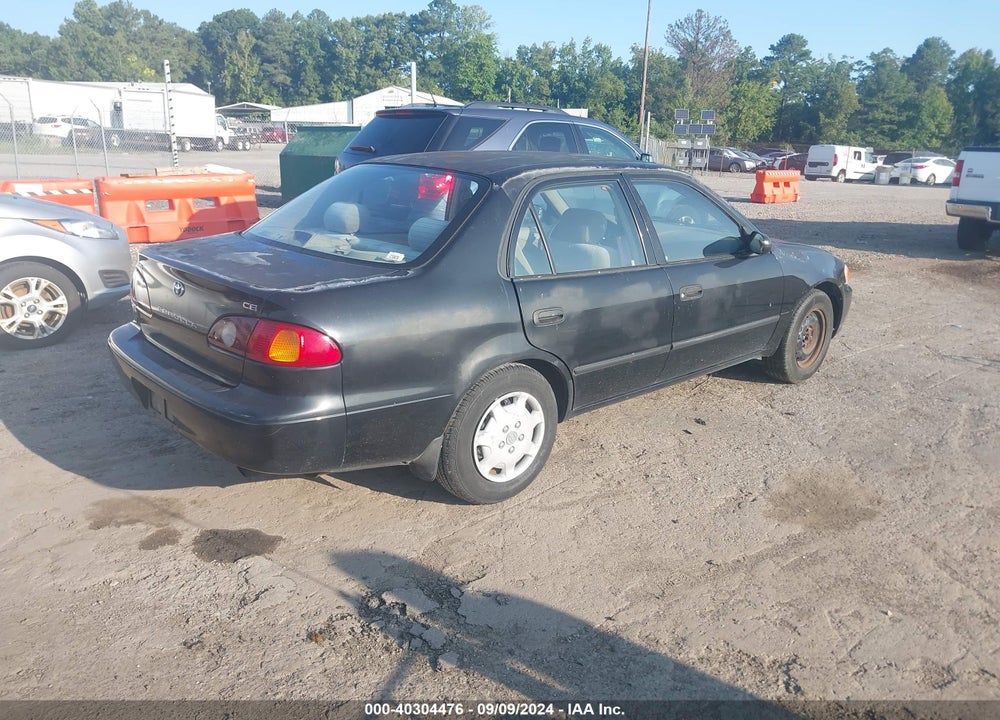 2001 TOYOTA COROLLA CE VIN: 2T1BR12E01C410947