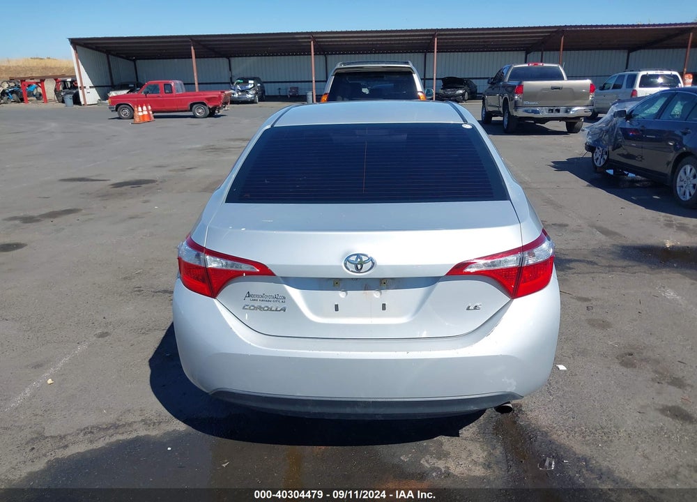 2014 TOYOTA COROLLA LE PLUS VIN: 2T1BURHEXEC087162