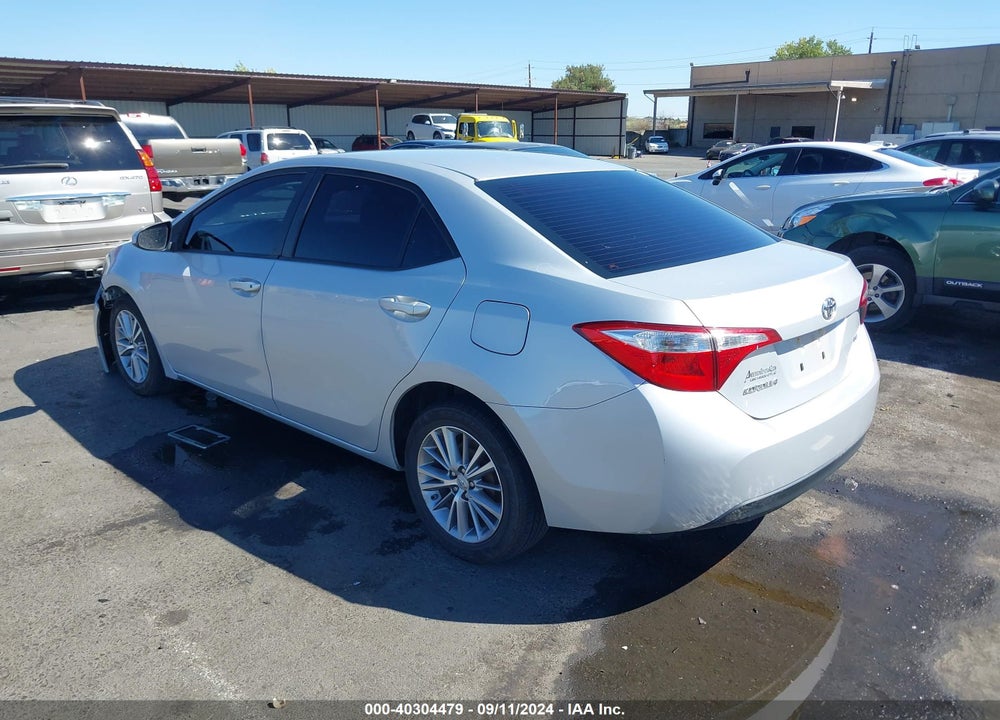2014 TOYOTA COROLLA LE PLUS VIN: 2T1BURHEXEC087162